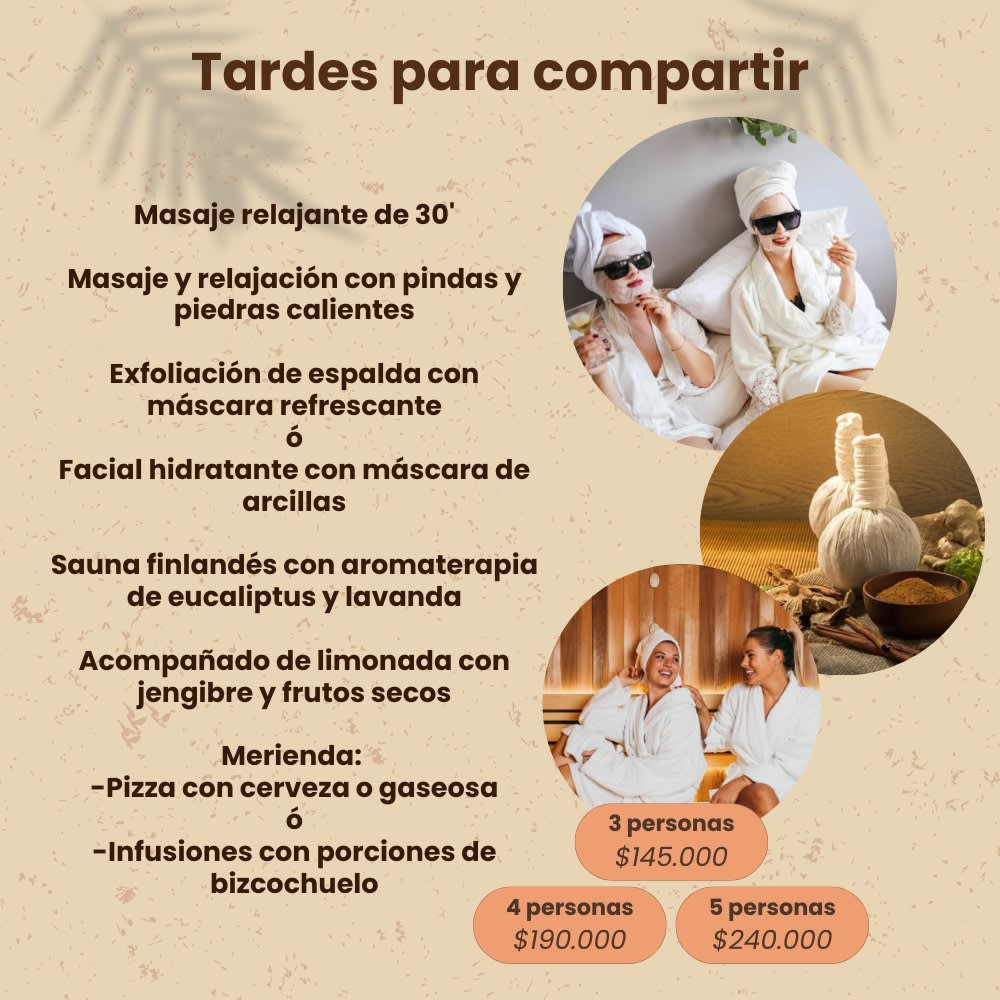 Promo tardes para compartir